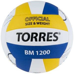 Мяч волейбольный TORRES BM1200 V42335, размер 5