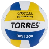 Мяч волейбольный TORRES BM1200 V42335, размер 5