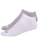 Носки низкие SW-205, белый/светло-серый меланж, 2 пары, Starfit