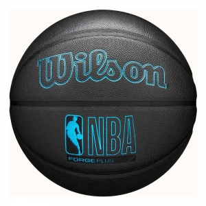 Мяч баск. WILSON NBA Forge Plus, WZ2016803XB7, размер 7, PU, бутиловая камера, черный