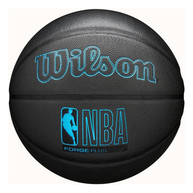 Мяч баск. WILSON NBA Forge Plus, WZ2016803XB7, размер 7, PU, бутиловая камера, черный