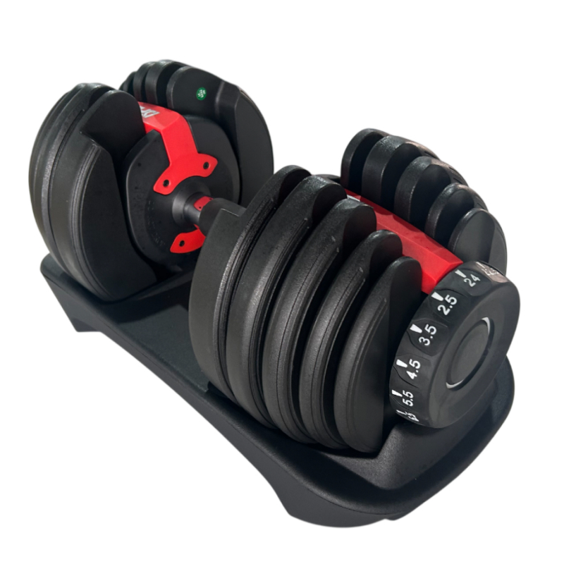 Регулируемая гантель DFC SQ-DB003 от 2.5 до 24 кг (15 уровней нагрузки)