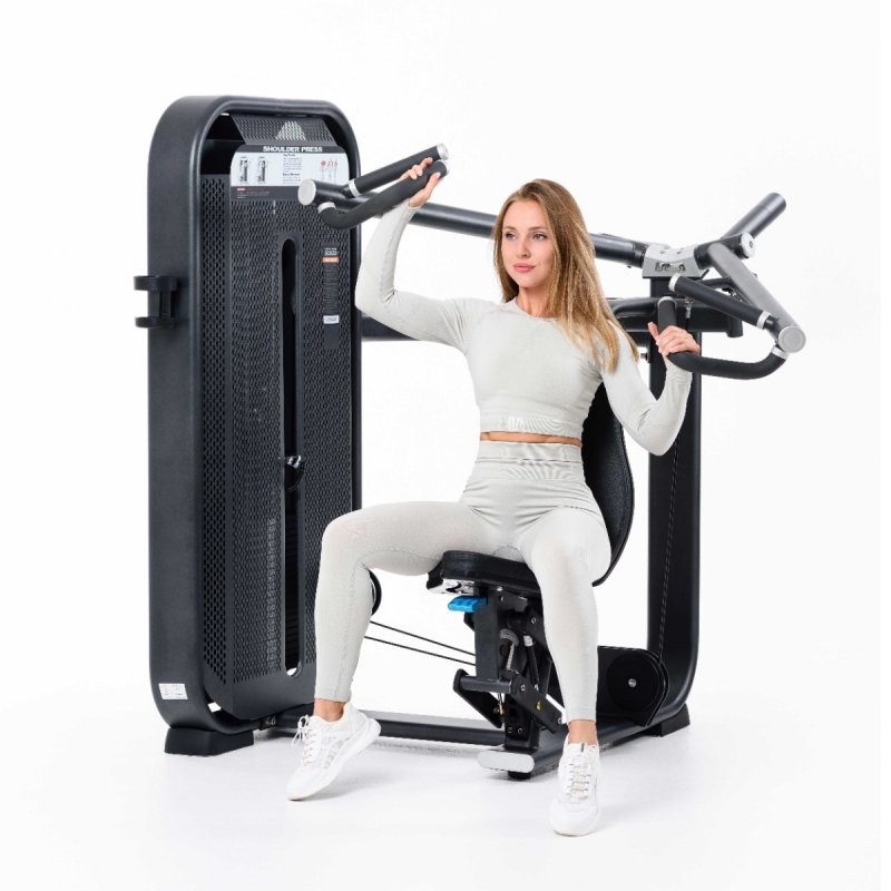 Жим от плеч. Стек E7006 110 кг DHZ Fitness