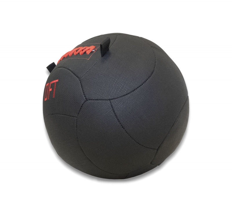 Тренировочный мяч Wall Ball Deluxe 4 кг Original FitTools FT-DWB-4