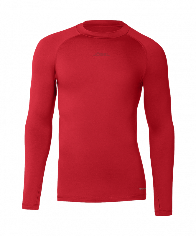 Джемпер компрессионный утепленный JOGEL CAMP PerFormDRY Baselayer Top Warm, красный, размер XXL ЦБ-00004059