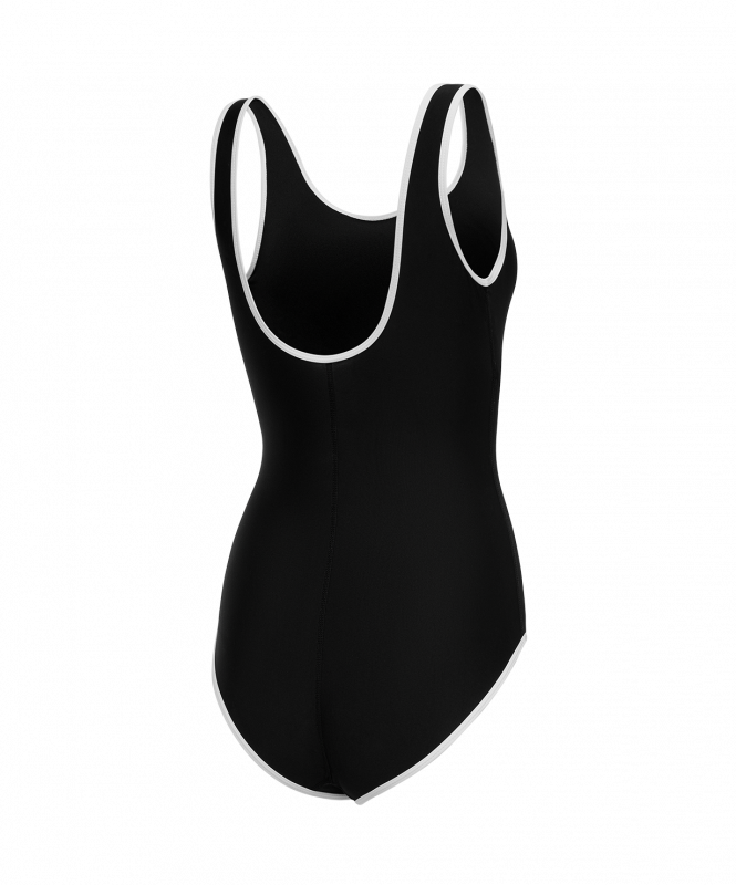 Купальник для плавания 25DEGREES Edge Black/White, полиамид, детский, размер 28 ЦБ-00005366