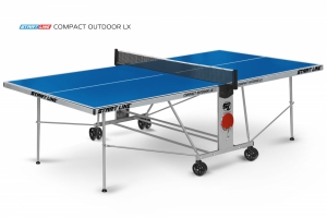 Стол теннисный Compact-2 LX Всепогодный 6 Синий