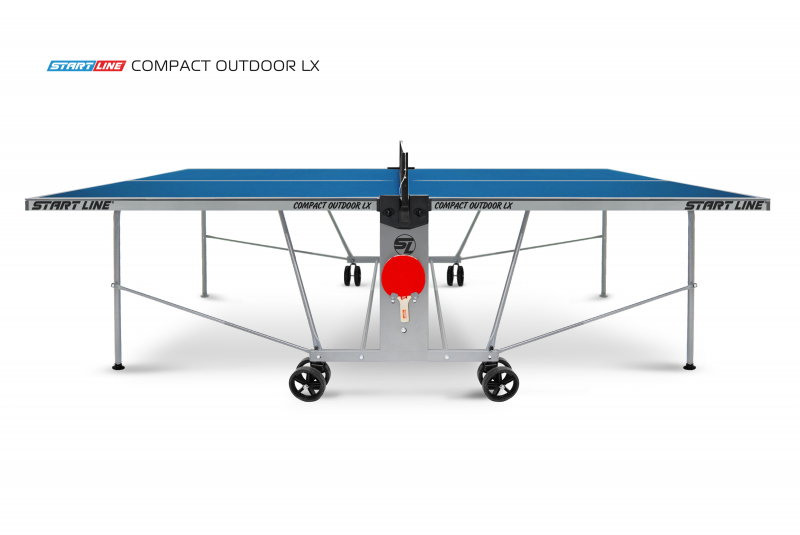 Стол теннисный Compact-2 LX Всепогодный 6 Синий