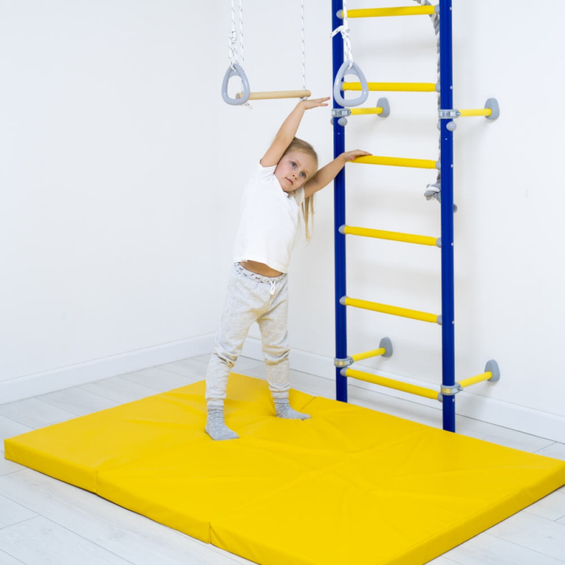 Мат (мягкий щит) Romana 1000*1500*60, в 3 сложения (желтый)