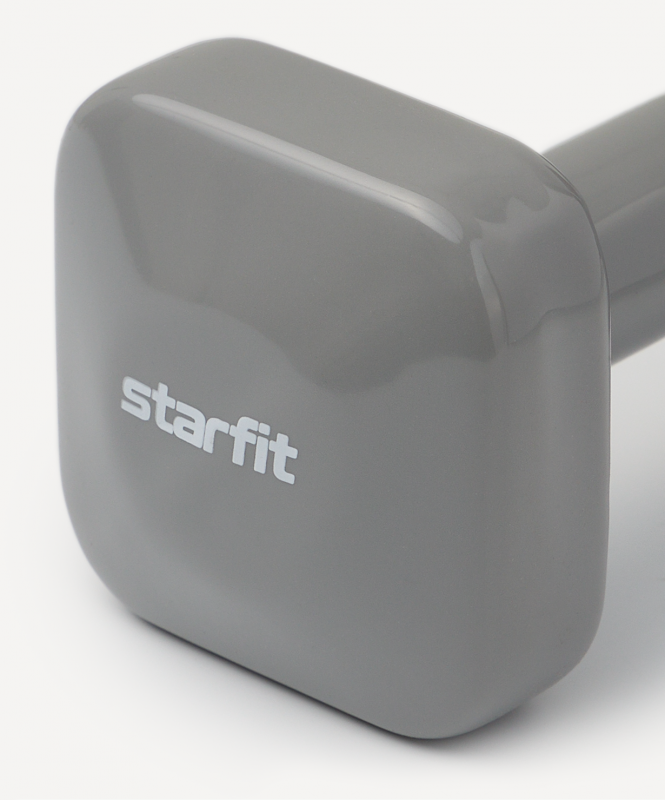 Гантель виниловая DB-106 5 кг, темно-серый, Starfit ЦБ-00004432