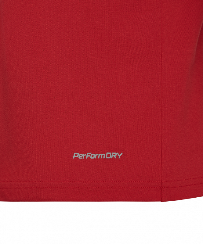 Футболка баскетбольная с длинным рукавом DIVISION PerFormDRY Pre-Match Longsleeve Jersey, красный, размер XL, Jögel ЦБ-00004255