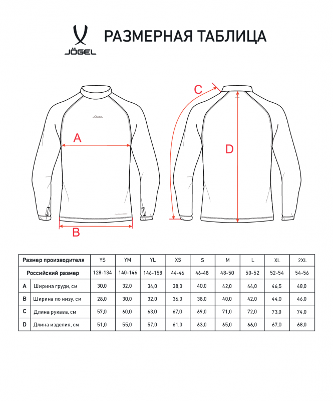 Футболка компрессионная с длинным рукавом Camp PerFormDRY Top LS, синий/белый, Jögel УТ-00016266