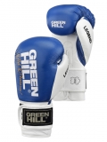 Боксерские перчатки LEGEND сине-белые Green Hill BGL-2246 14oz