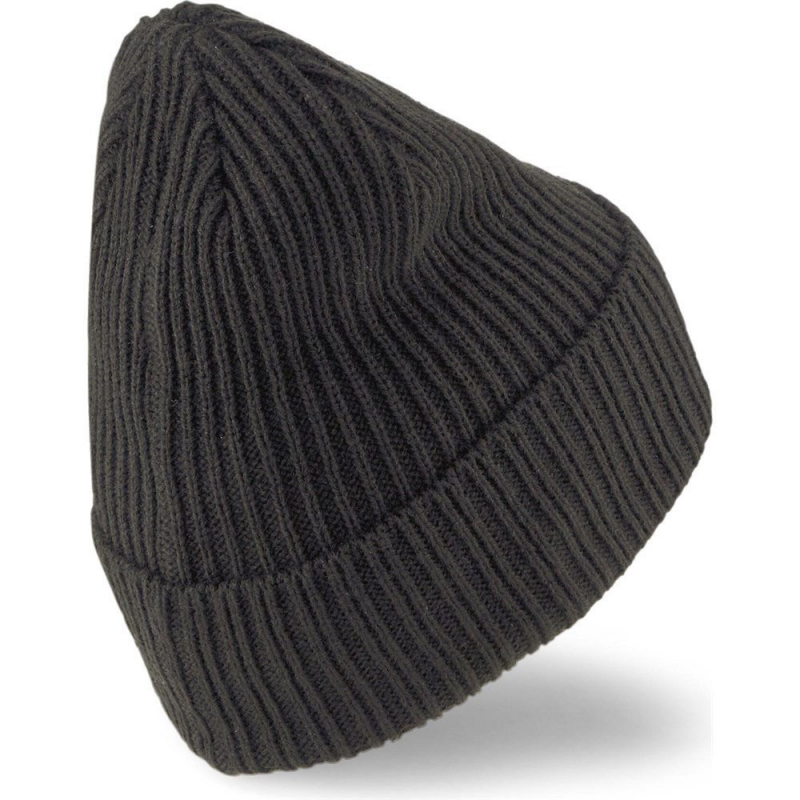 Шапка спортивная PUMA Classic Cuff Beanie, 02482601, черный