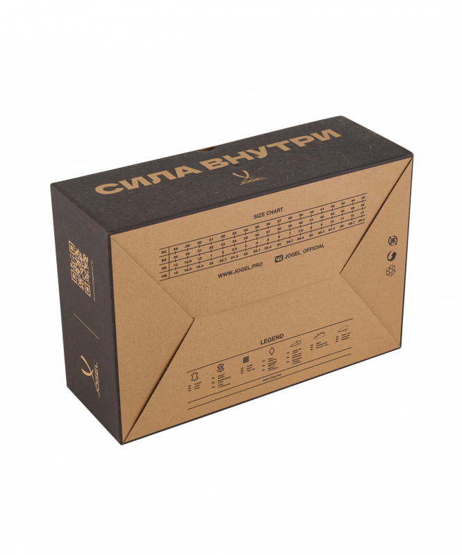 Кроссовки беговые JOGEL Fasttrack 2.0 Black/white, размер 43,5 ЦБ-00005270