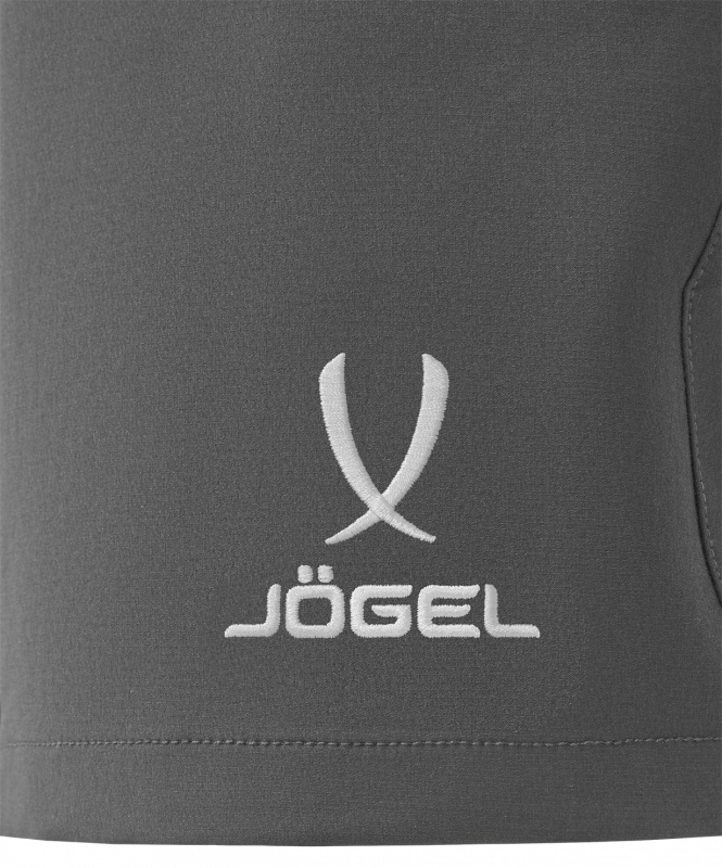 Шорты парадные JÖGEL PREMIER PerFormDRY Woven Shorts, темно-серый, размер XL ЦБ-00004929