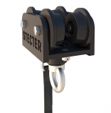Каретка для подвесных снарядов (с фиксатором) (Черный (RAL 9005 М)) STECTER 6004