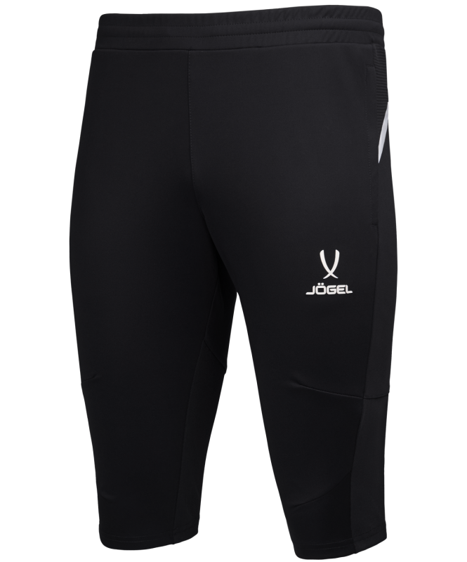 Брюки тренировочные DIVISION PerFormDRY Pro Training Pants 3/4, черный, Jögel