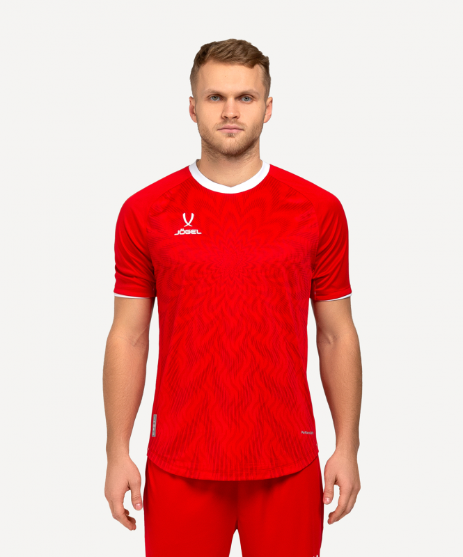 Футболка игровая JOGEL NATIONAL PerFormDRY Home Jersey, красный, размер XS ЦБ-00003556