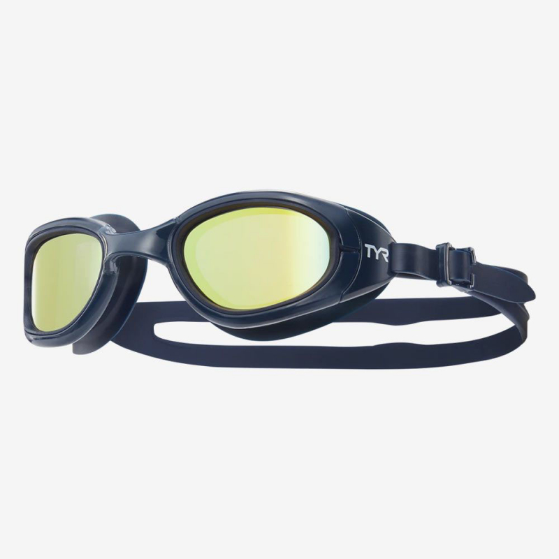 Очки для плав. TYR Special Ops 2.0 Mirrored, LGSPL2M-759, ЗЕРКАЛЬНЫЕ линзы, темносиняя опр