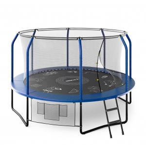 Батут UNIX Line Премиальный с играми / Supreme Game 12 ft (366 см) синий TRUSUG12BL