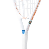Ракетка б/т Wilson Roland Garros Elite 21, WR193610H, для дет.5-6лет, алюм., со струн, оранжево-белый