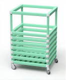 Корзина Дельта-фитнес, 800х700х1350 мм. вариант 4