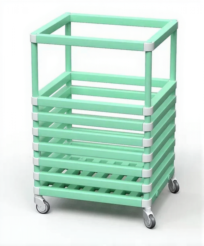 Корзина Дельта-фитнес, 600х600х1000 мм. вариант 4