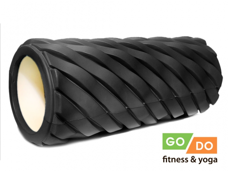 Валик (ролл) для фитнеса GO DO XW7-33-black