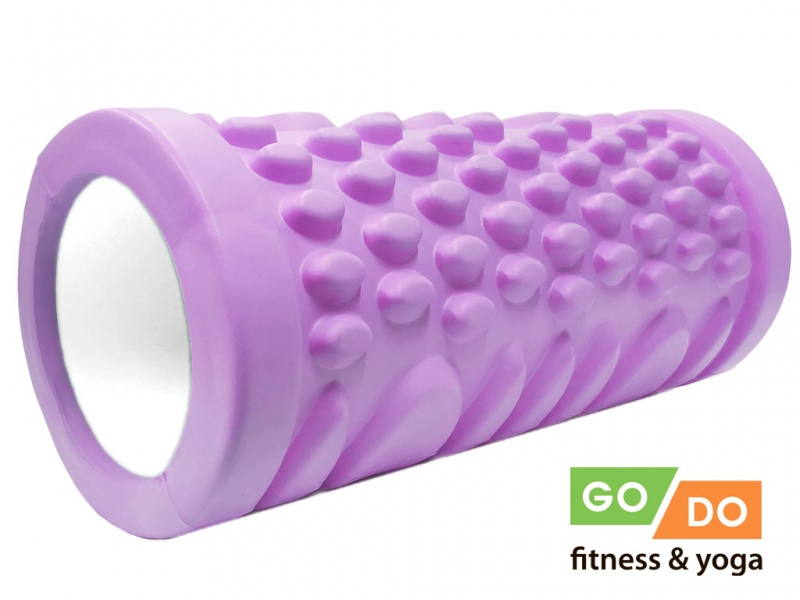 Валик (ролл) для фитнеса GO DO НВ9-33-purple