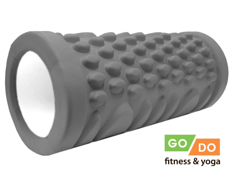 Валик (ролл) для фитнеса GO DO НВ9-33-grey