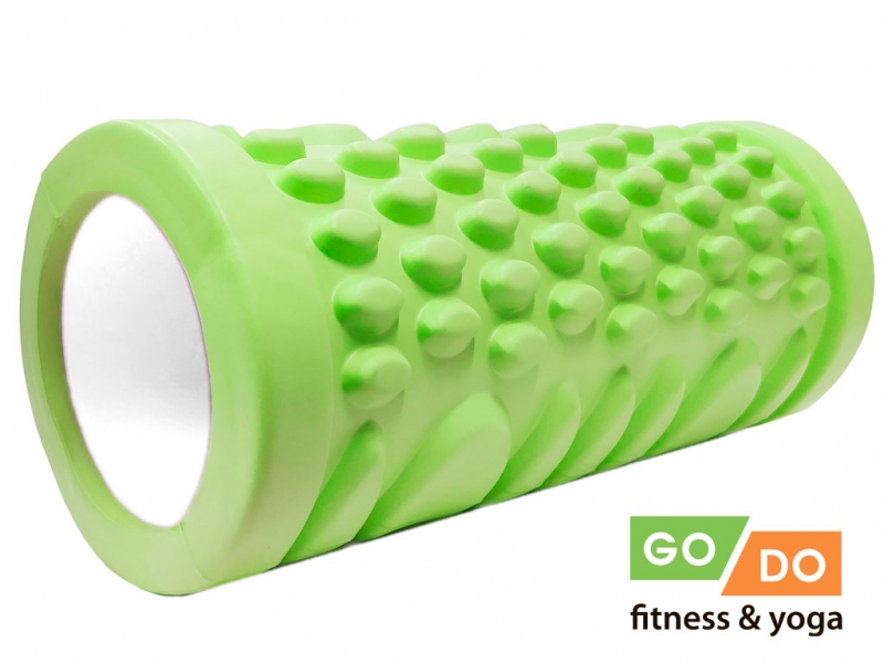Валик (ролл) для фитнеса GO DO НВ9-33-green