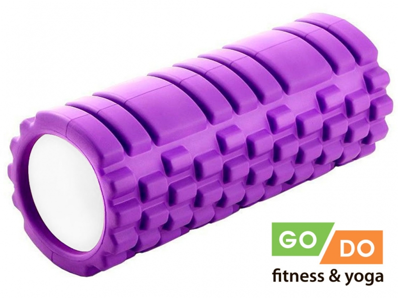 Валик ролл для фитнеса GO DO JD2-33purple+