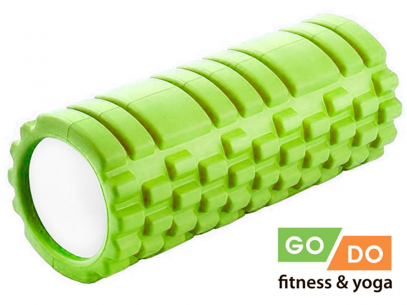 Валик ролл для фитнеса GO DO JD2-33green