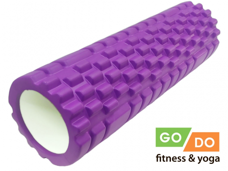 Валик ролл для фитнеса GO DO JD2-45purple+