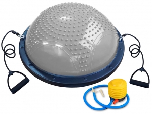 Балансировочная платформа с двумя съёмными эспандерами XW-BD58 (серый)