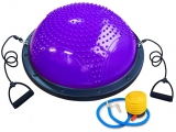 Балансировочная платформа с двумя съёмными эспандерами XW-BD58 (фиолетовый)