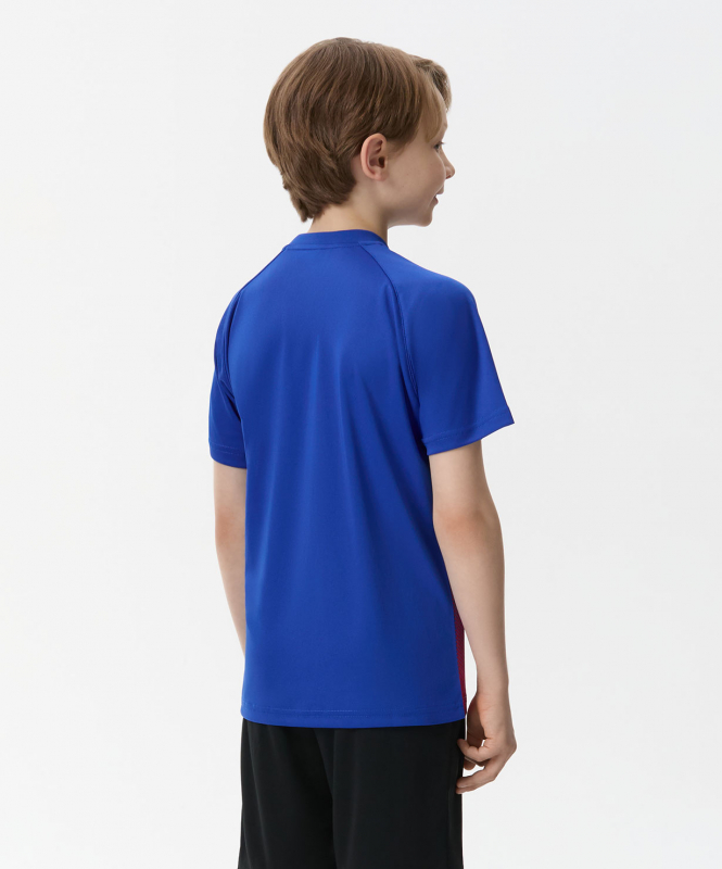 Футболка игровая JÖGEL CAMP Striped Jersey, красный/синий, детский, размер YXXS УТ-00020566