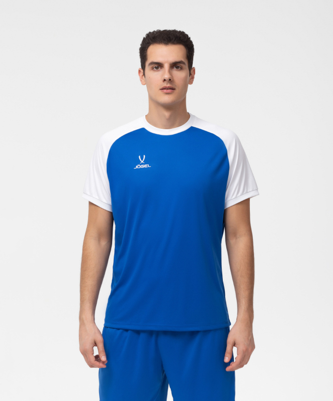 Футболка игровая CAMP Reglan Jersey, синий/белый, Jögel УТ-00016173