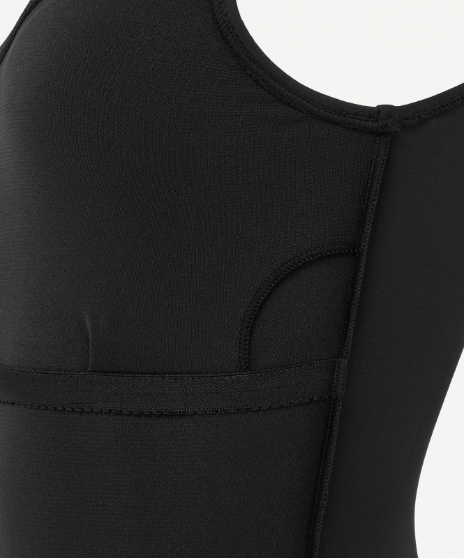 Купальник для плавания 25DEGREES Zip Black, полиамид, размер 48 ЦБ-00008800