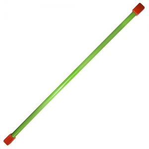 Палка гимнастическая (бодибар), арт.MR-B03, вес 3кг, дл. 120 см, стальная труба, зеленый