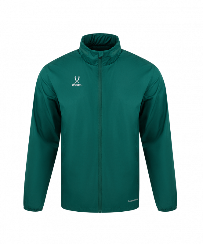 Куртка ветрозащитная DIVISION PerFormPROOF Shower Jacket, темно-зеленый, размер XXL, Jögel ЦБ-00004620
