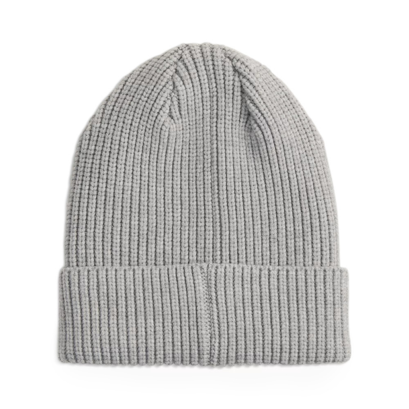 Шапка PUMA Cat Patch Mid Crown Beanie, 02735602, 100% полиэстер, серый