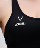 Бра тренировочное JOGEL DIVISION PerFormDRY Training Bra W, черный, размер L ЦБ-00002963