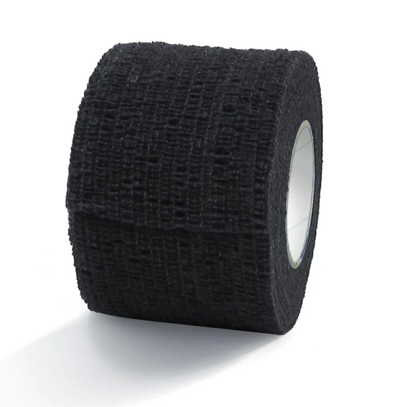Лента хоккейная для рукоятки клюшки Andover Power Flex, 3815BK, ширина 38мм, длина 4.6м, черный