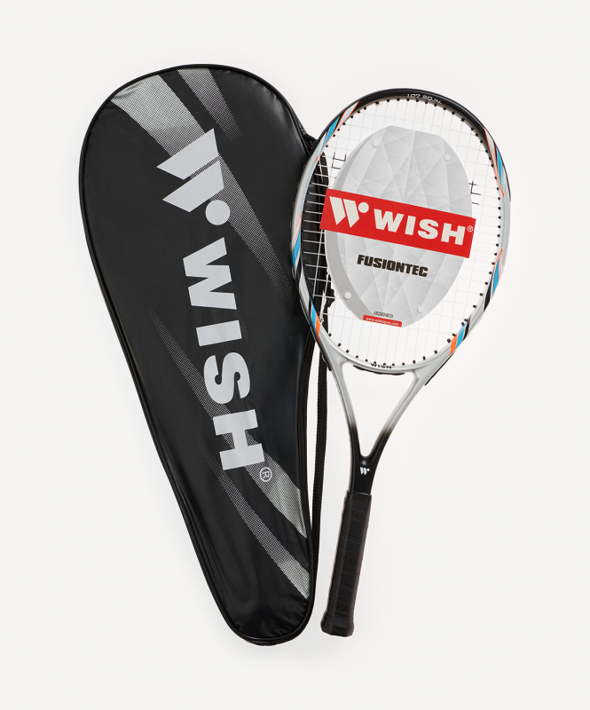 Ракетка для большого тенниса WISH FusionTec 590 27", серебристый ЦБ-00008279