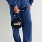 Сумка кросс-боди PUMA BASE Crossbody, 09250801, полиэстер, черно-белый