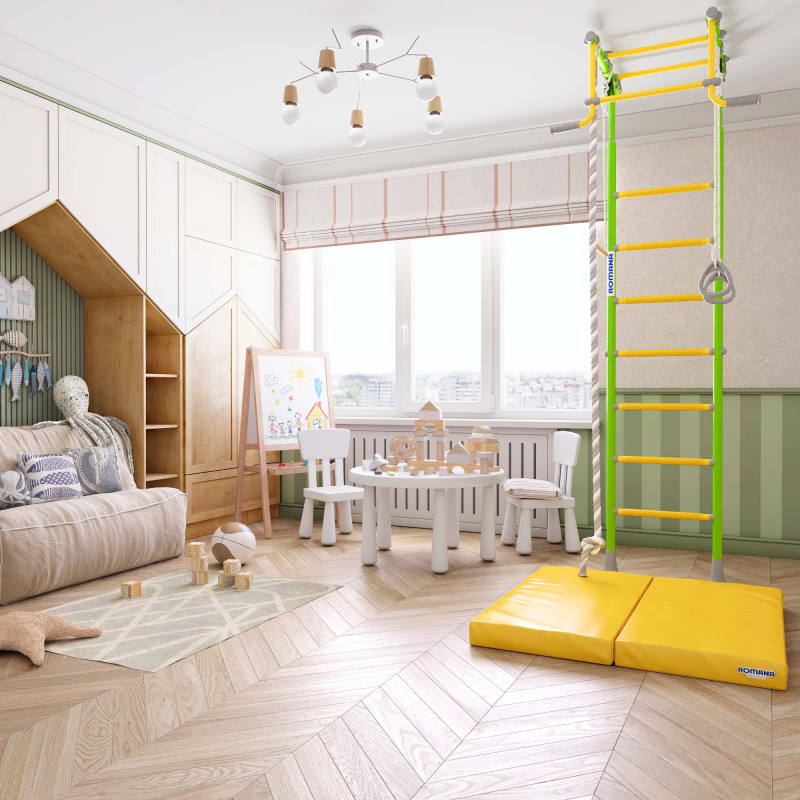 Шведская стенка ROMANA R2 (синяя слива)