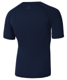 Футболка компрессионная PerFormDRY Baselayer Tee SS 2, темно-синий, размер XXXL, Jögel ЦБ-00003146