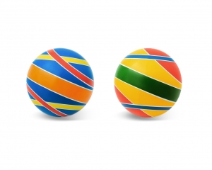 Мяч резиновый диаметр 200мм серия "Планеты"